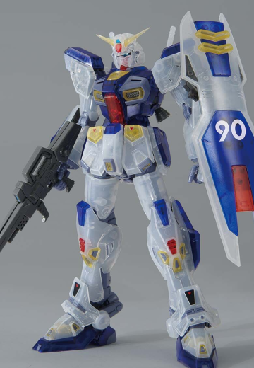 MG 高达基地限定 机动战士高达F90 F90高达[透明配色］