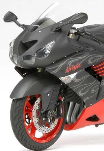 1/12 杰作收藏 （完成品） No.85 川崎 ZX- 14 金属平光火花黑 | Hpoi手办维基