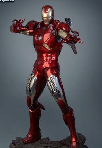 漫威系列 复仇者联盟 钢铁侠 7号装甲 全身像 | Hpoi手办维基