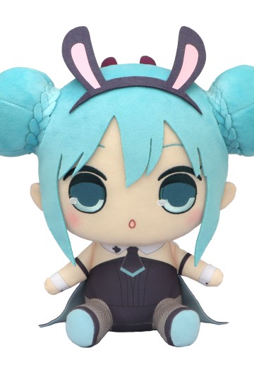 初音未来 圆滚滚大毛绒玩偶2 A款 黑兔女郎 | Hpoi手办维基