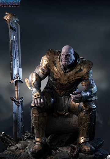漫威系列 复仇者联盟4：终局之战 灭霸 全身像 | Hpoi手办维基