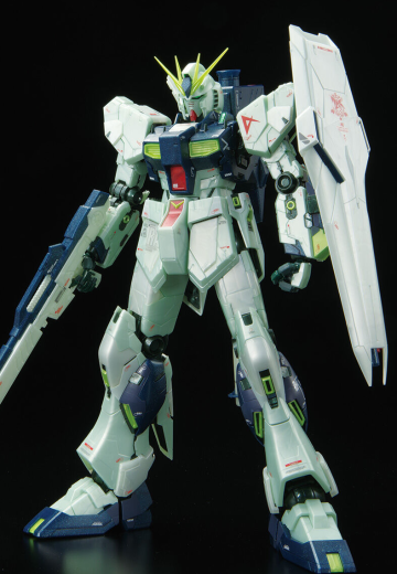 MG 1/100   福冈高达公园专属商品 ν高达 Ka版 (精神感应框架启动配色) | Hpoi手办维基
