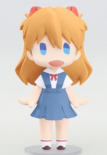 HELLO! GOOD SMILE  新世纪福音战士新剧场版 式波・明日香・兰格雷 校服 | Hpoi手办维基