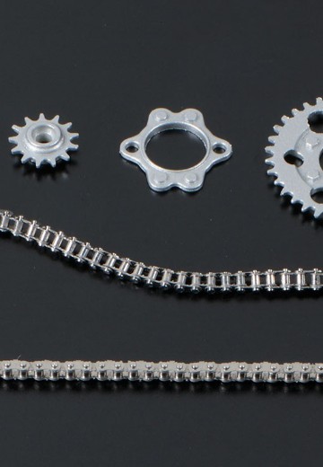 细节部件（摩托车型号用） 1/12 No.33 本田 RC166 金属链套件