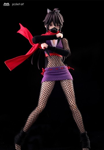 Pocket Art系列 PA002 女忍者 萩 | Hpoi手办维基