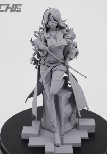 CHE手办原型大赛参赛品 少女前线 M1887 M1887猎魔法则皮肤立绘