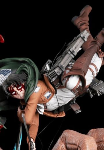 进击的巨人 利威尔&兽之巨人 | Hpoi手办维基