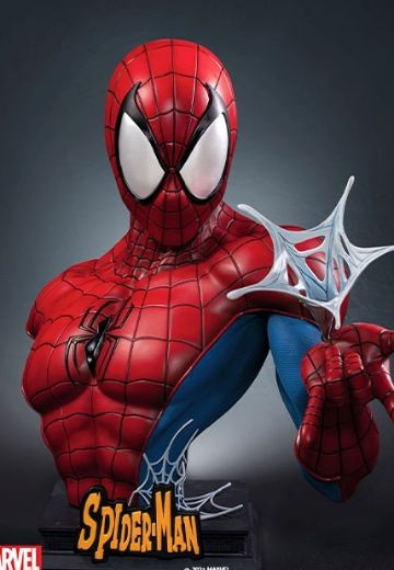 漫威系列 漫威 漫画蜘蛛侠 胸像 | Hpoi手办维基