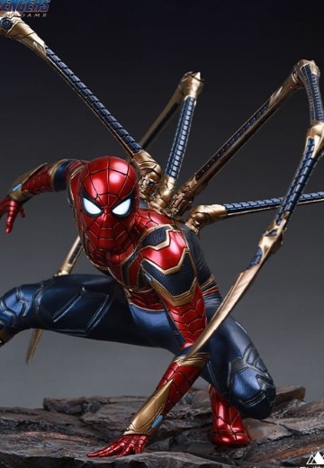 漫威系列 复仇者联盟4：终局之战 钢铁蜘蛛侠 全身像 | Hpoi手办维基
