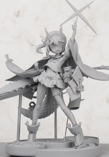 CHE手办原型大赛参赛品 碧蓝航线 枭 轻航舰装“枭” | Hpoi手办维基