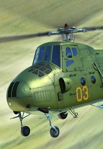 编号：05816 1/48 军用飞机系列 俄罗斯 米-4 “猎犬” 直升机 | Hpoi手办维基