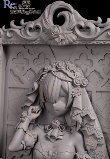 Re：从零开始的异世界生活 蕾姆 婚纱Ver. 立体相框