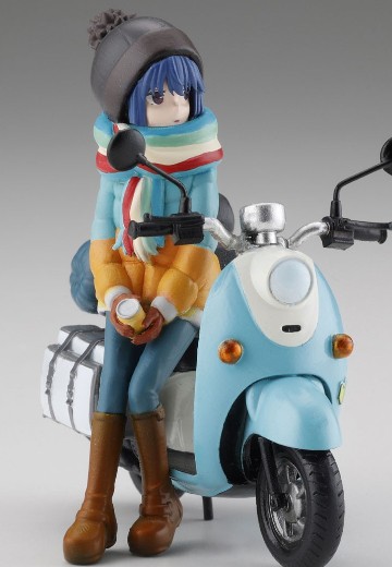 ARTPLA 摇曳露营△ 志摩凛 和 摩托车 套装