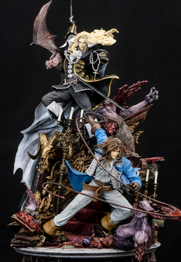 精英独家系列 恶魔城X 月下夜想曲 阿鲁卡多 和 里希特·贝尔蒙特