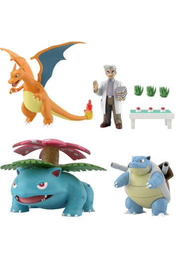 宝可梦比例世界 关都地区 大木博士套装 | Hpoi手办维基