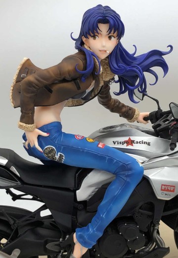 新世纪福音战士 葛城美里 与 摩托车 | Hpoi手办维基