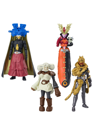 掌动O 假面骑士双骑 园咲家套装