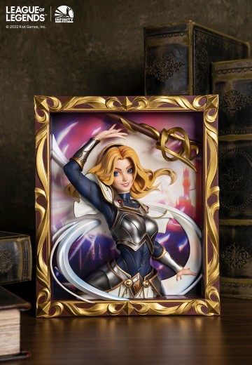 英雄联盟 光辉女郎 拉克丝 立体相框