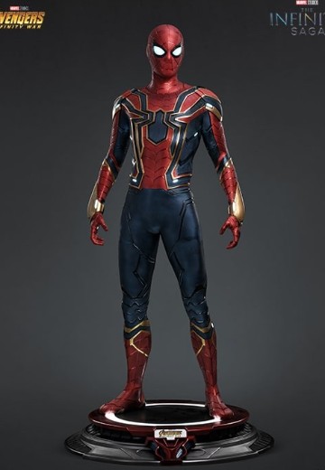 漫威系列 复仇者联盟3：无限战争 钢铁蜘蛛侠 全身像 | Hpoi手办维基