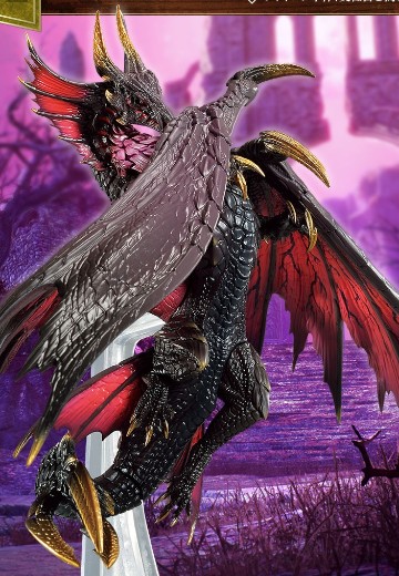 一番赏 怪物猎人崛起：曙光 ~前往狩猎新天地~ 最终大奖 爵银龙 血气活性状态 | Hpoi手办维基