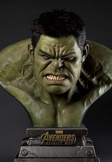 漫威系列 复仇者联盟3：无限战争 浩克 胸像 | Hpoi手办维基