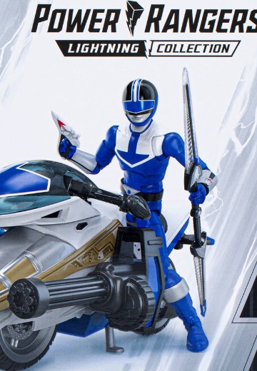 超凡收藏 超凡战队（2001） 蓝衣战士+摩托 | Hpoi手办维基