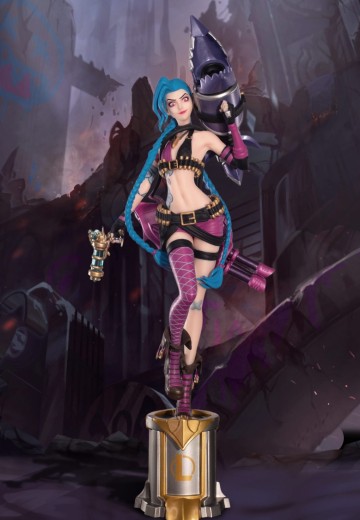 英雄联盟 暴走萝莉 金克丝 3D造型笔 | Hpoi手办维基