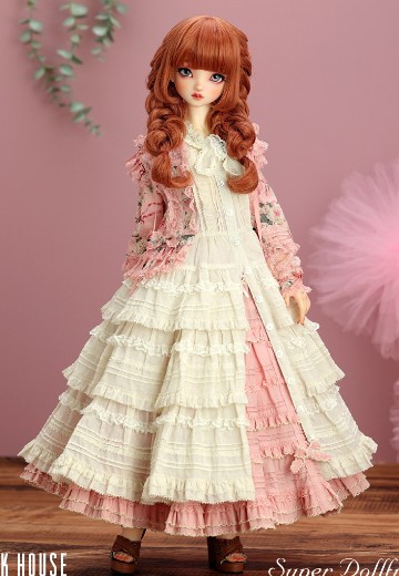 Super Dollfie SDGr女孩 抹茶 PINK HOUSE 五十周年纪念款