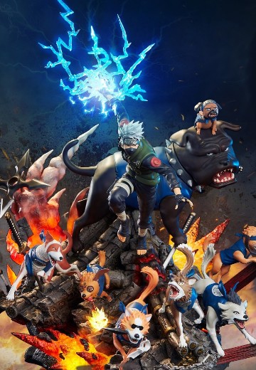 火影忍者 卡卡西 八犬 | Hpoi手办维基