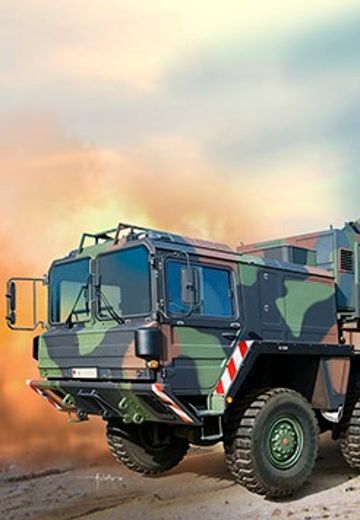 01088 1/35 MAN KAT1A1 15吨全地形8×8“爱国者”导弹发射车；德国