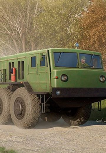 编号：01089 1/35 装甲车辆系列 MAZ-545 拖车牵引 CHMZAP-5247G 半挂车 | Hpoi手办维基