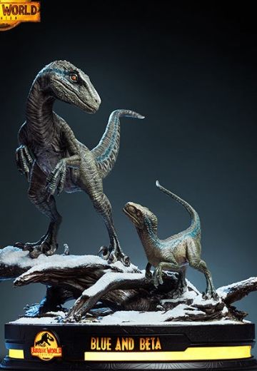 侏罗纪世界3 Blue 和 Beta 全身像 | Hpoi手办维基
