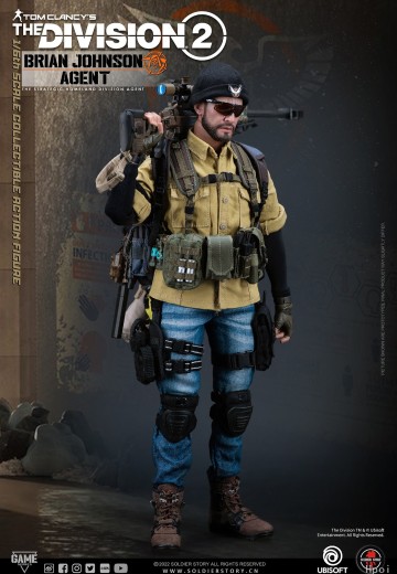 SSG-005/006 全境封锁2 布莱恩·约翰逊 特工 | Hpoi手办维基
