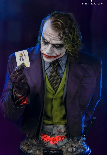 蝙蝠侠：黑暗骑士 小丑 半身像 | Hpoi手办维基