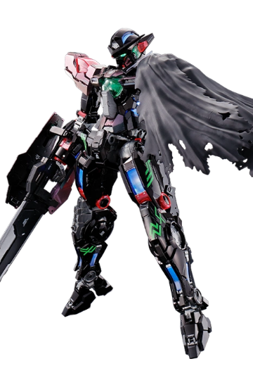 PG 1/60  能天使高达+战损配件 (赛博配色)