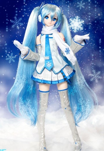 Dollfie Dream DD VOCALOID 初音未来 雪初音 | Hpoi手办维基