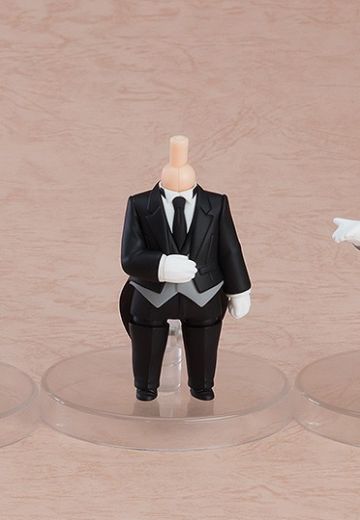 粘土人配件系列 换装用管家装