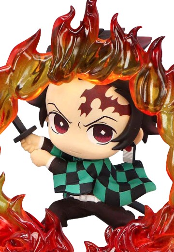 掌中人偶精细版 鬼灭之刃 灶门炭治郎与宇髓天元  灶门炭治郎 火之神神乐 碧罗之天