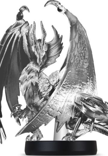 Amiibo 怪物猎人崛起：曙光 爵银龙 金属银配色 | Hpoi手办维基