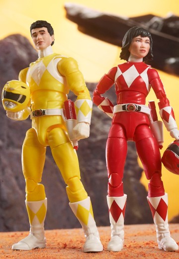 超凡收藏 恐龙战队 黄衣战士+红衣战士 互换套装 | Hpoi手办维基