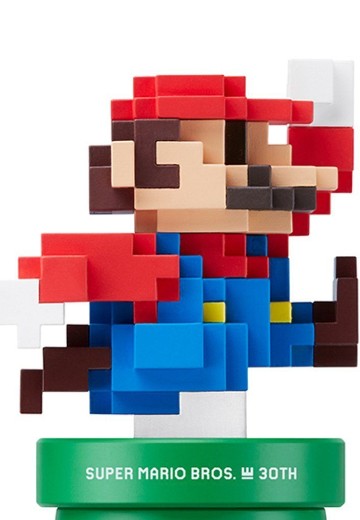 amiibo 超级马里奥兄弟30周年 马里奥 现代颜色 | Hpoi手办维基