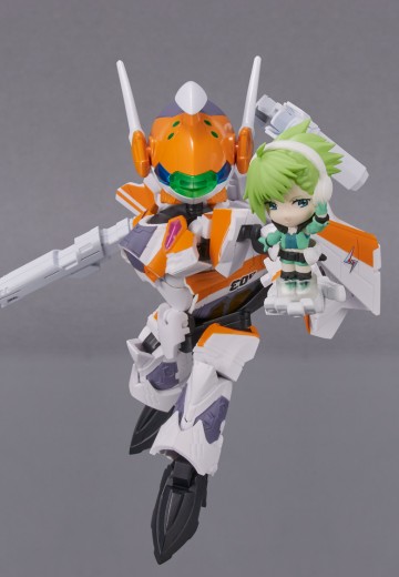 TINY SESSION 超时空要塞DELTA  VF-31E  齐格飞（查克专用） +蕾娜 | Hpoi手办维基