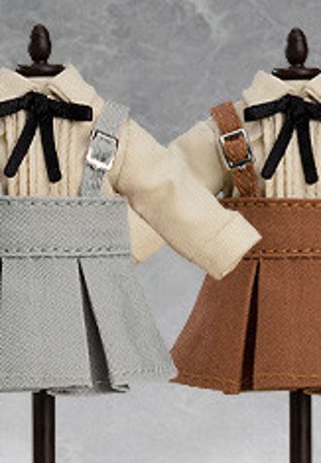 粘土娃 服装套组 侦探：Girl（灰/棕） | Hpoi手办维基