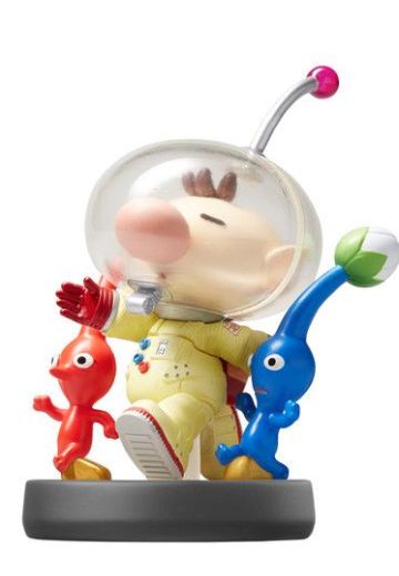 amiibo 任天堂明星大乱斗 欧力马队长&黄色皮克敏&蓝色皮克敏&红色皮克敏