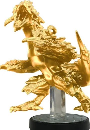 amiibo 怪物猎人物语2：毁灭之翼 毁灭火龙 金色 | Hpoi手办维基