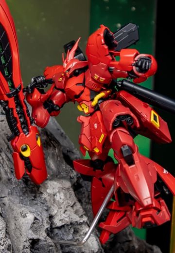 ROBOT魂＜机动战士系列＞ 机动战士高达 逆袭的夏亚 MSN-04 沙扎比+配件包 | Hpoi手办维基