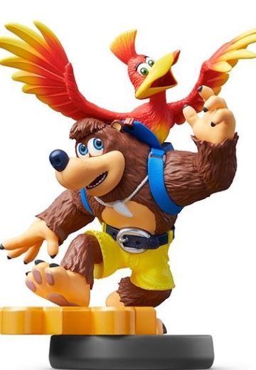 amiibo 任天堂明星大乱斗系列 班卓熊&小笛 | Hpoi手办维基