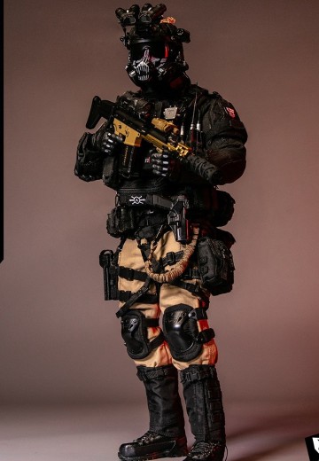 EBS002 原创故事珍藏人偶 极限战境 特工 休·拉弗格