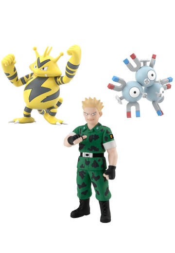 宝可梦比例世界 关都地区 马志士+三合一电磁怪+电击兽 | Hpoi手办维基