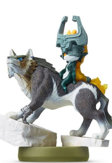 amiibo 塞尔达传说系列 塞尔达传说：黄昏公主 米多娜&狼林克 | Hpoi手办维基